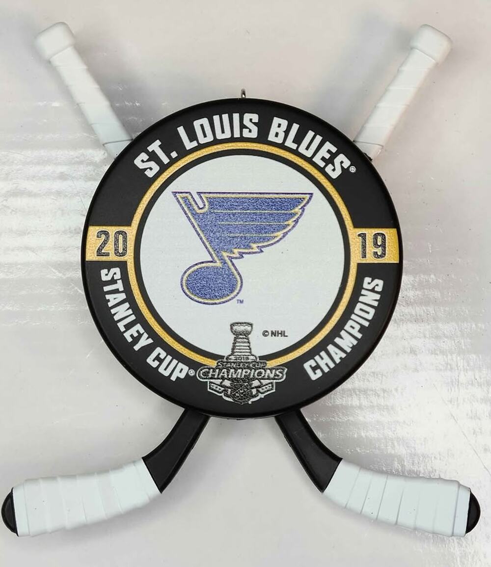 Hallmark Keepsake St. Louis Blues 2019 NHL Stanley Cup Champions Ornament